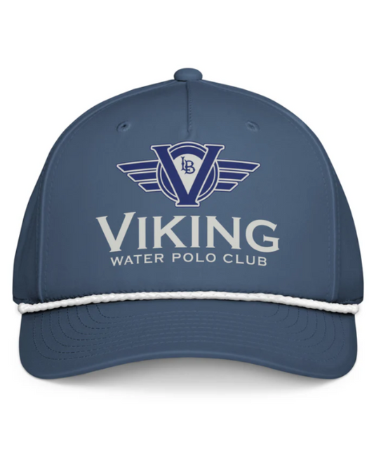 Viking Water Polo Club Classic Rope Cap Lt Blue and White