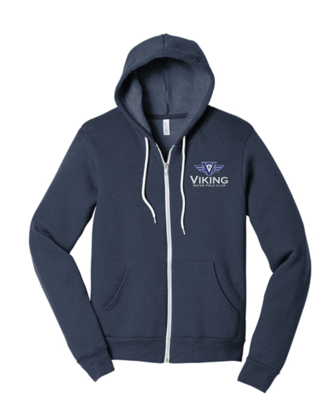 Viking Water Polo Club Adult Full Zip Hoodie