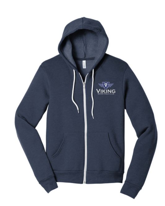 Viking Water Polo Club Adult Full Zip Hoodie