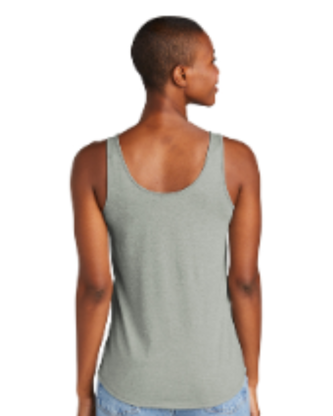 Stockdale High School Female Relaxed Tank Heathered Grey