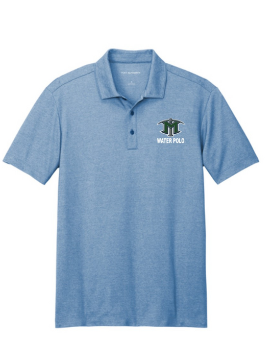 El Diamante High School Polo Aegean Blue Heather