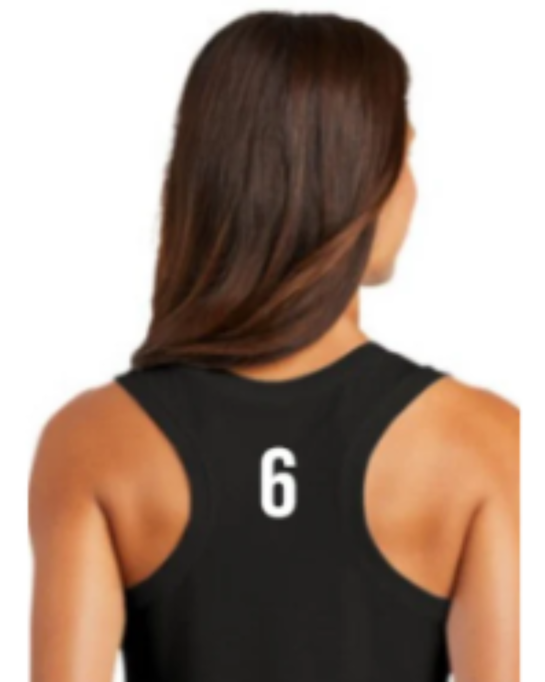 East Grand Rapids High School Ladies Active Racerback Tank Top Black