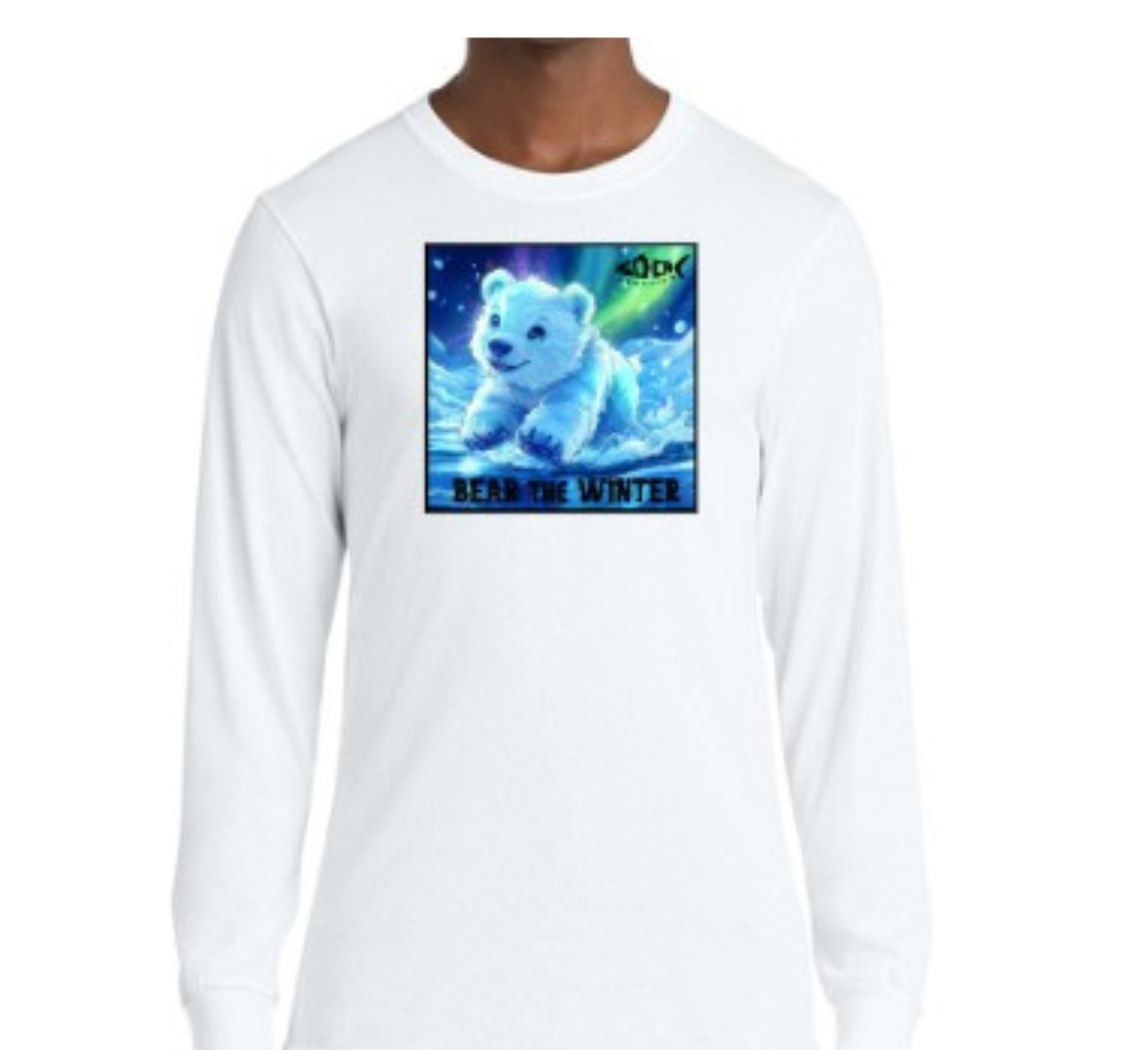 BEAR THE WINTER Adult Long Sleeve