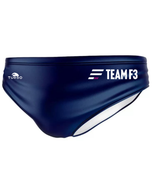 Team F3 Tri Team TURBO Navy Brief