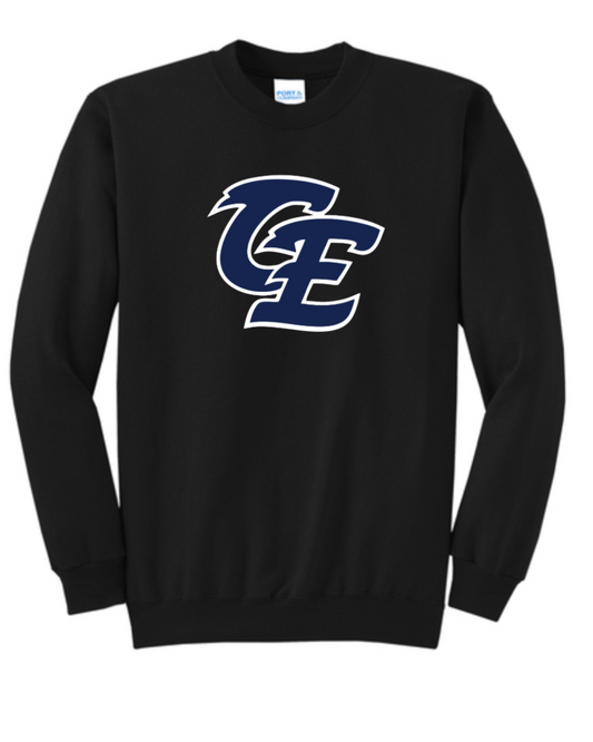 Clovis East High School Crewneck Black