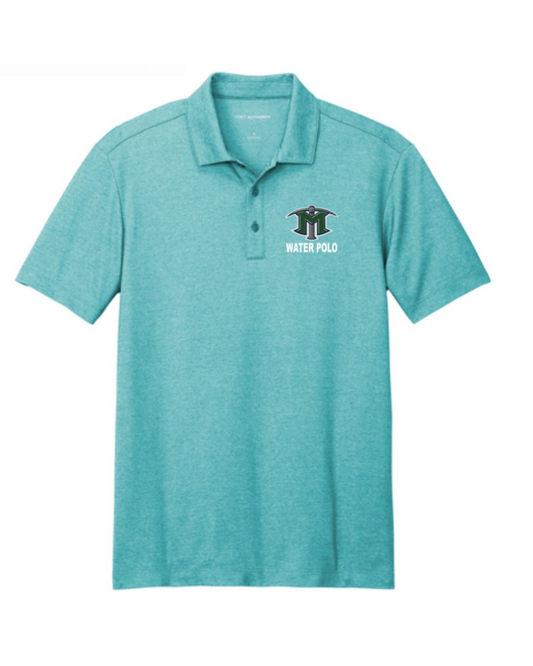 El Diamante High School Polo Dark Teal Heather