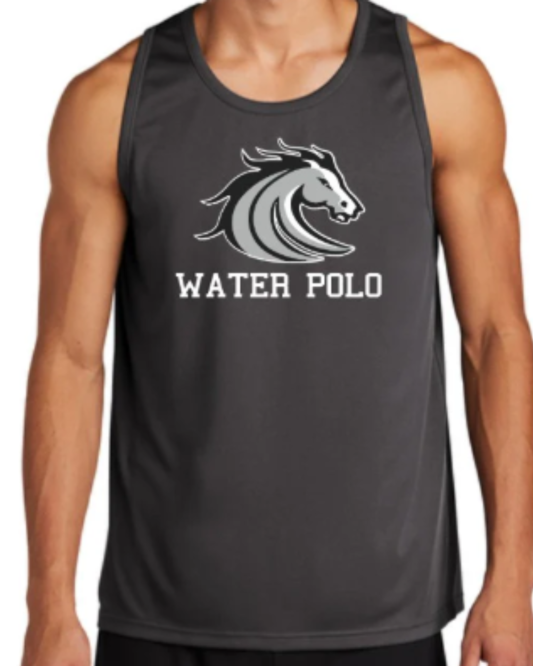 Stockdale High School  Male Tank Top Iron Grey