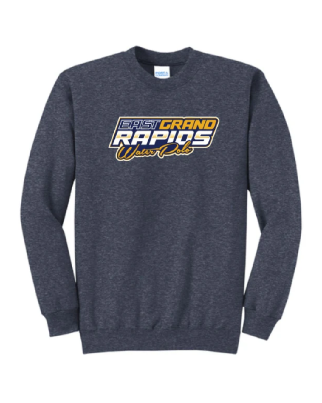 East Grand Rapids High School Crewneck Heather Navy