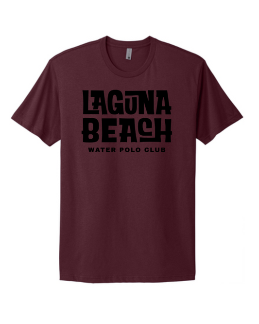 Laguna Beach Water Polo Club Youth Team Shirt Maroon