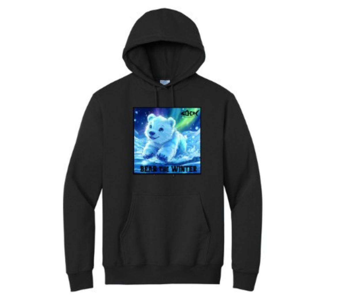 BEAR THE WINTER Adult Hoodie