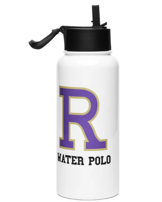 Ridgeview High School  Stainless steel water bottle with a straw lid