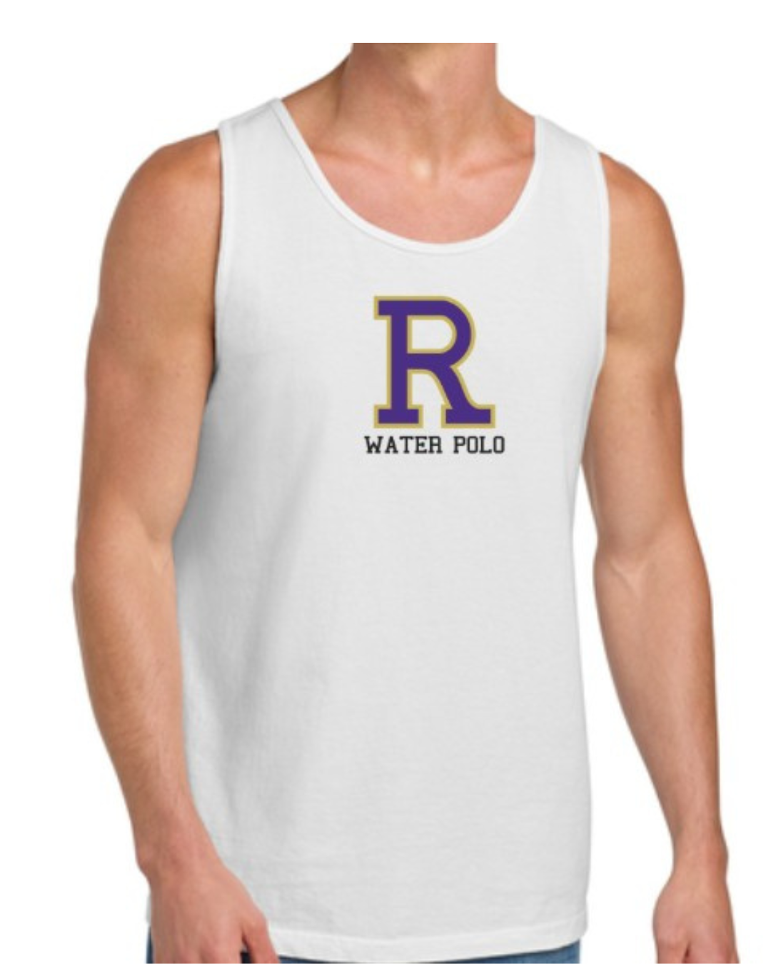 Ridgeview High School Male Tank Top White
