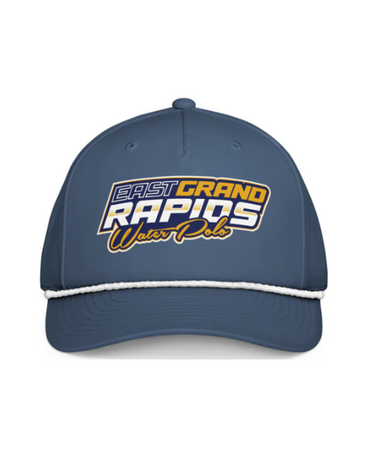 East Grand Rapids High School Classic Rope Cap Light Blue/White