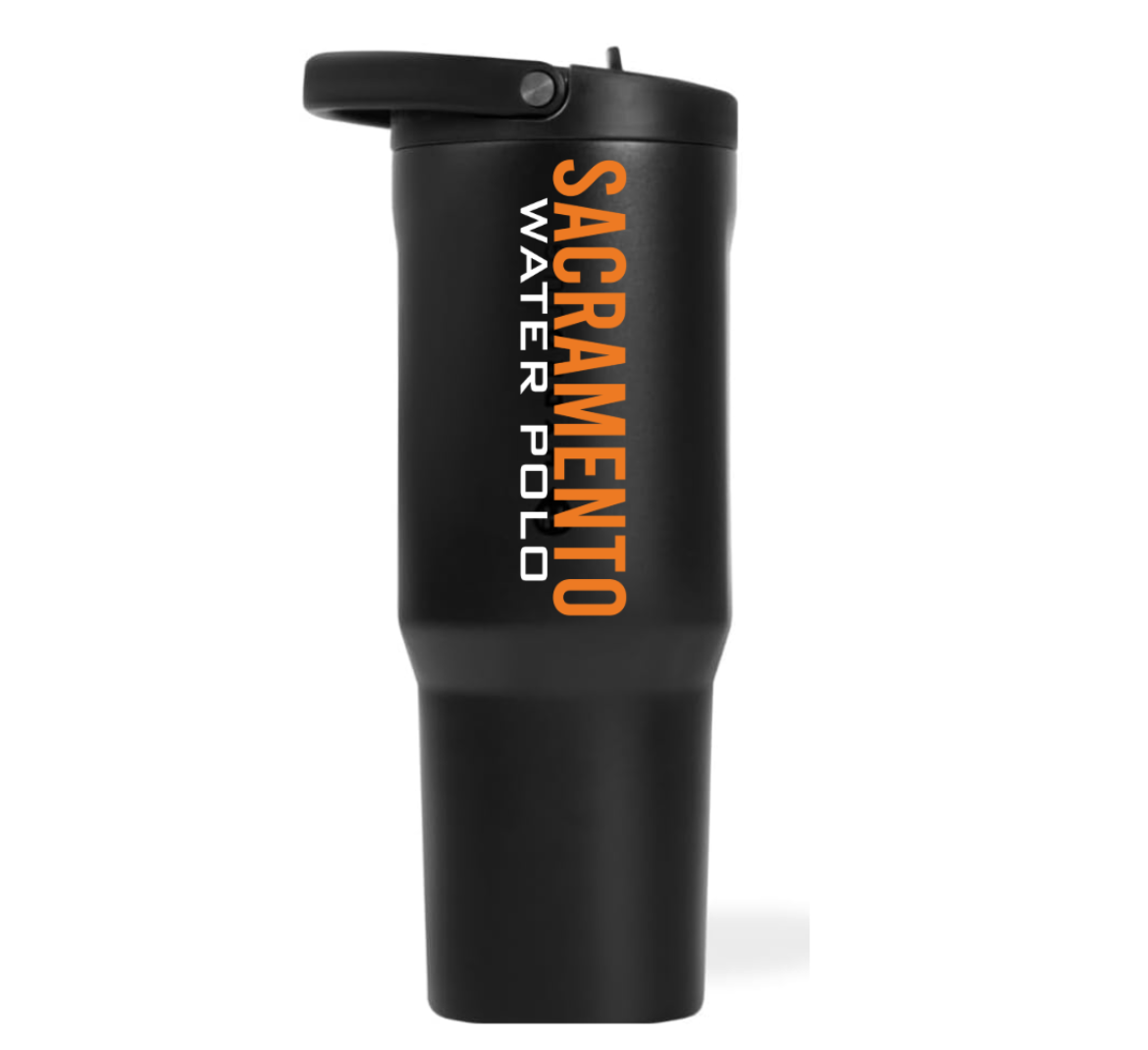 SAC POLO Decal WORD Logo  5 x 1.22  V3