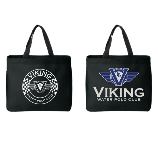 Viking WPC Team Tote: With Zipper Black