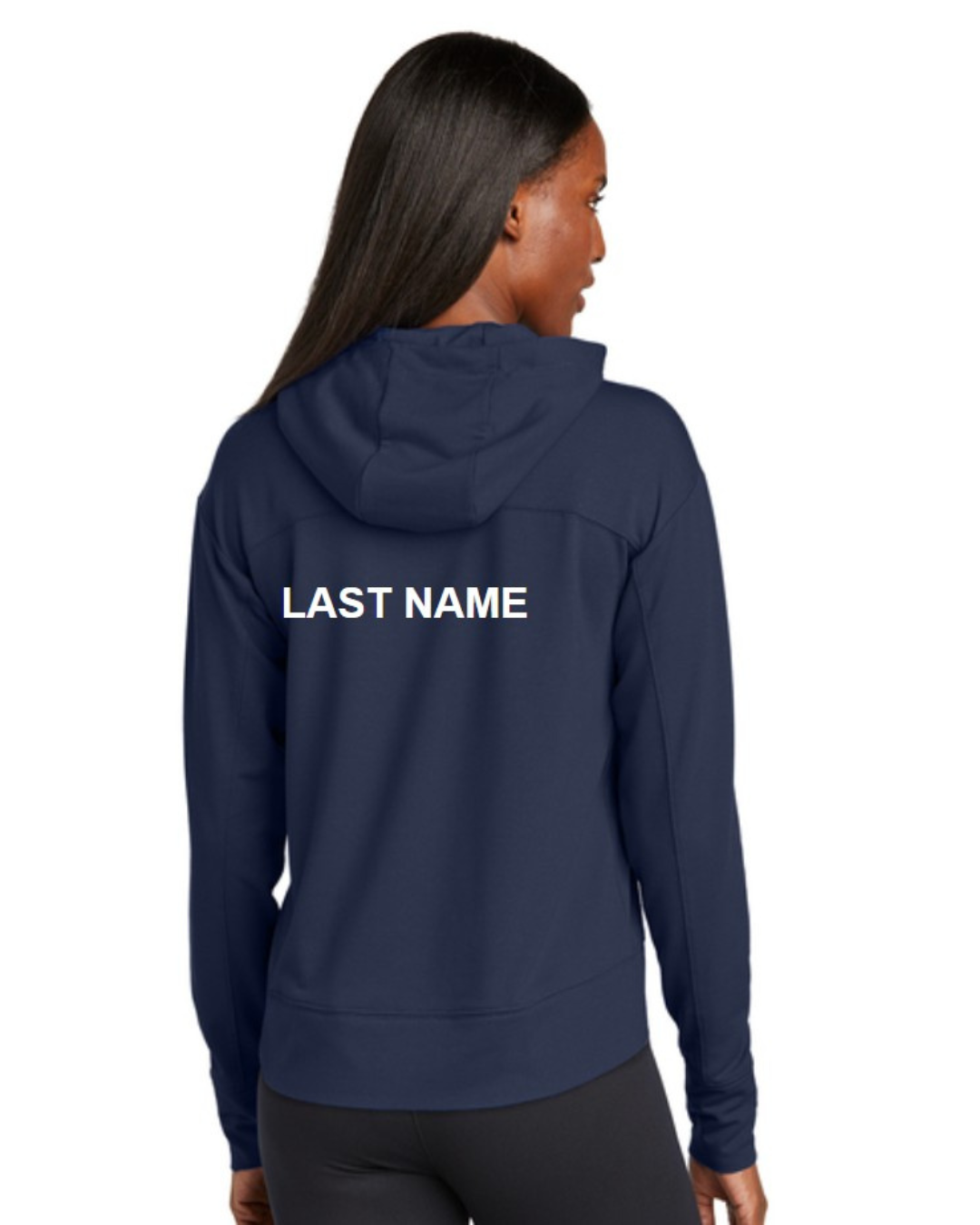 El Diamante High School Female Hoodie Dark Grey Heather