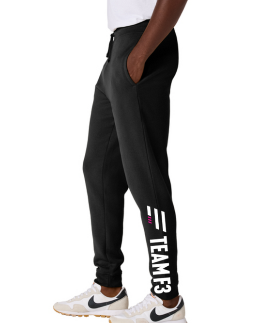 Team F3 Fleece Track Outfit Joggers Black
