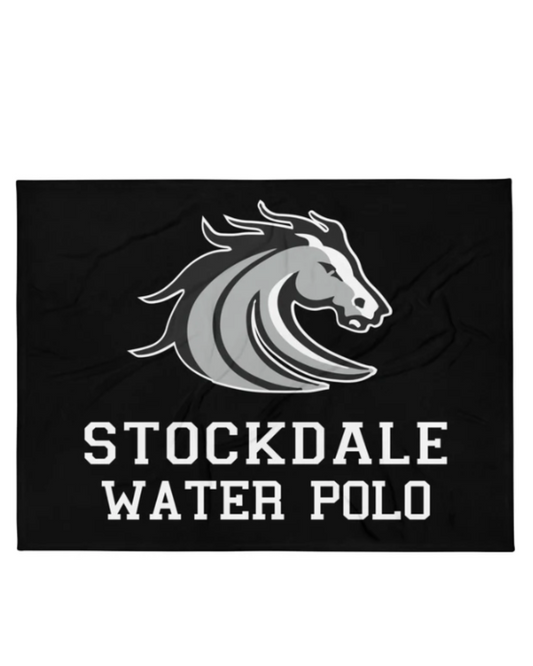 Stockdale High School Throw Blanket 60x80 Black
