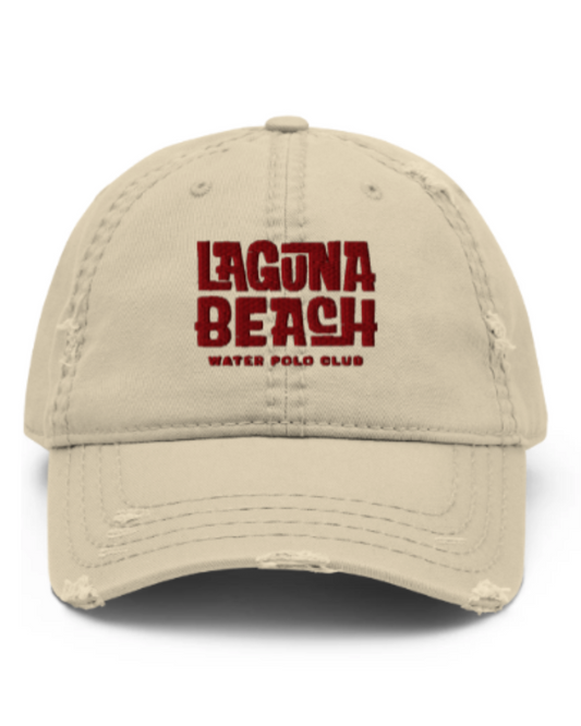Laguna Beach Water Polo Club Distressed Dad Hats