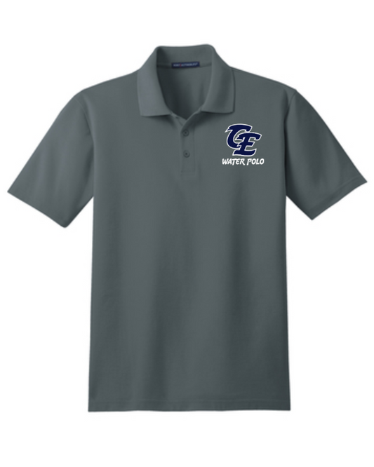 Clovis East High School Polo Steel Grey