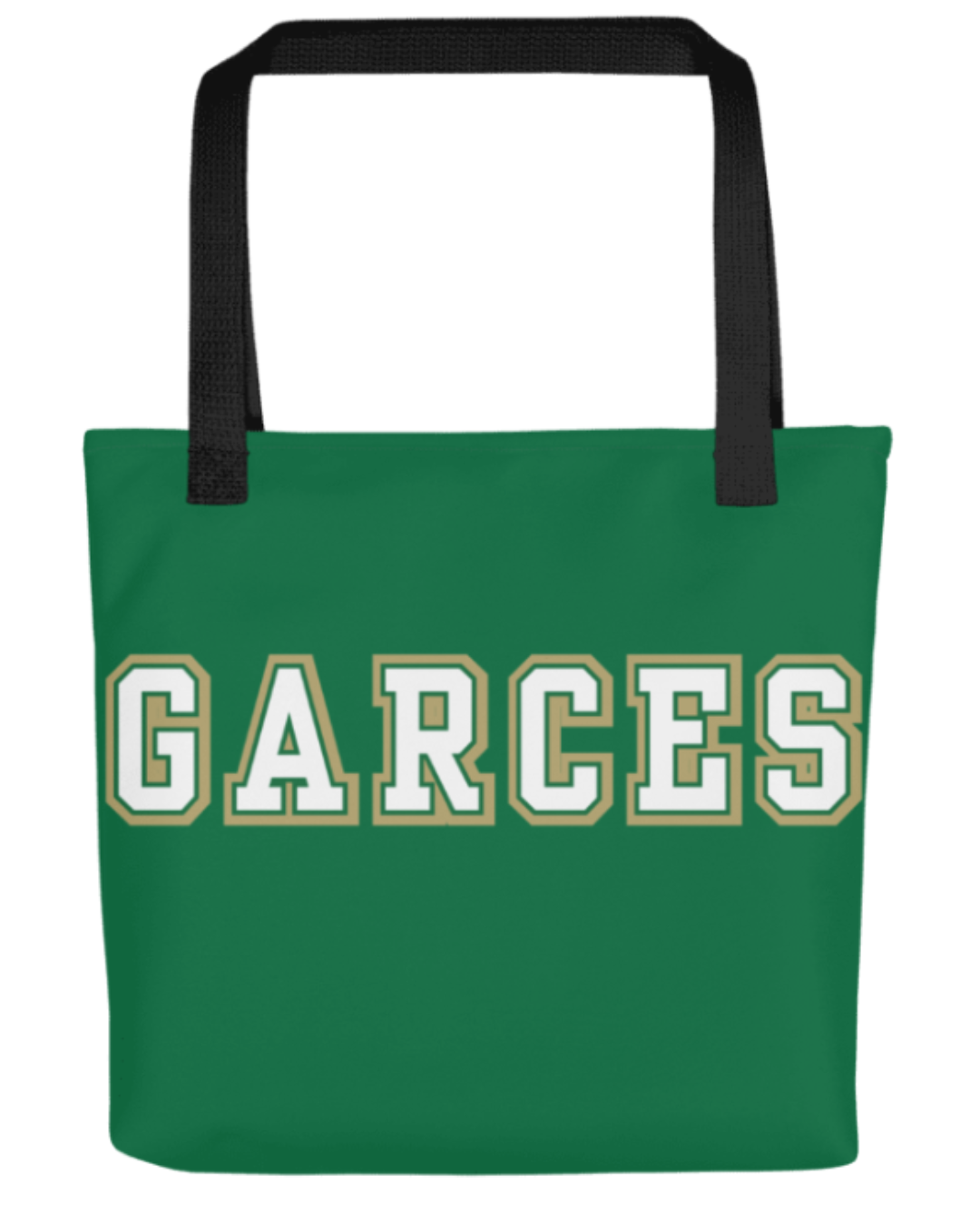 Garces Memorial High School Tote bag Green