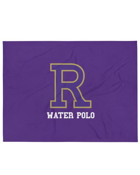 Ridgeview High School Throw Blanket Purple