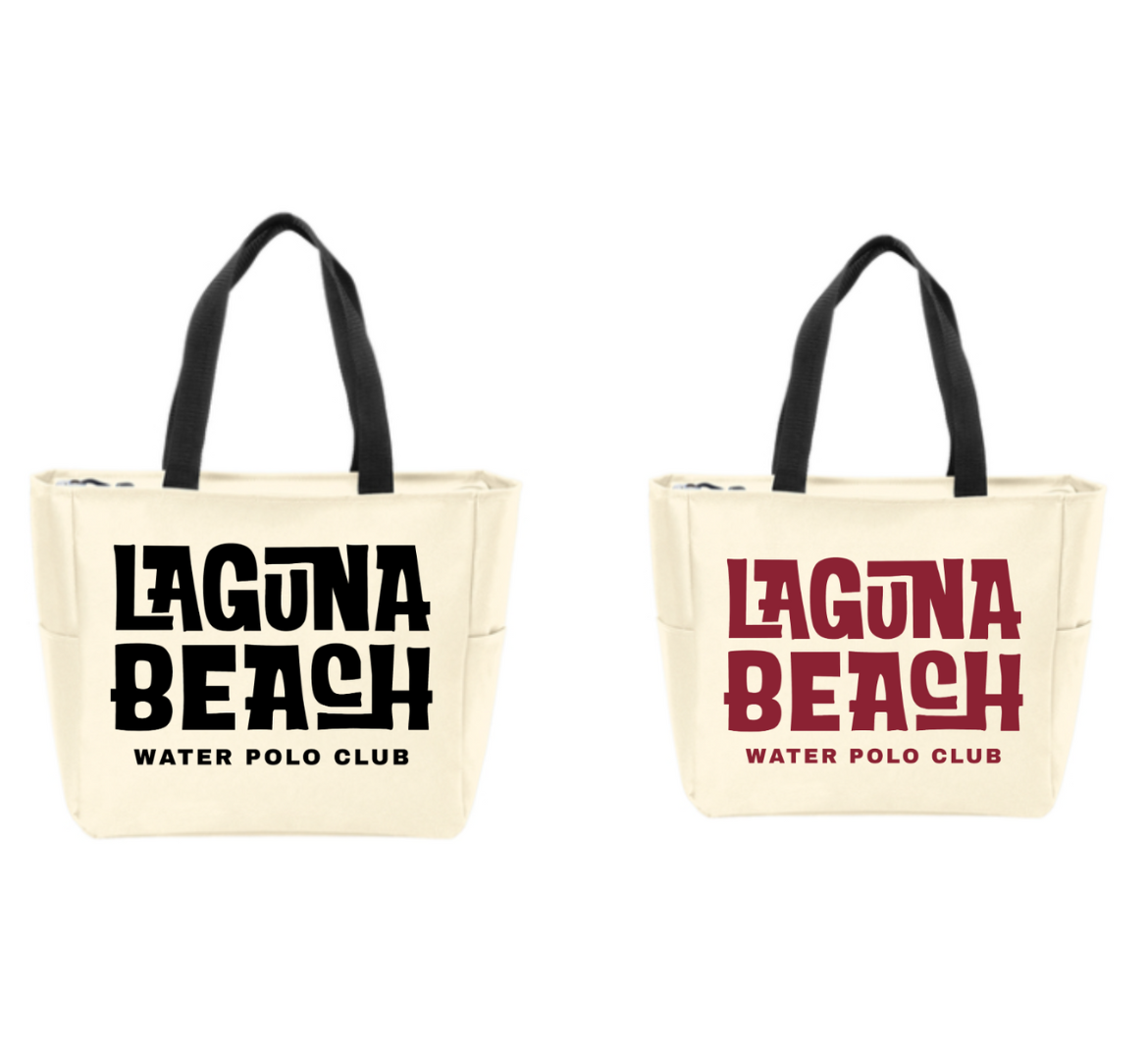 Laguna Beach WPC Team Tote: With Zipper Stone