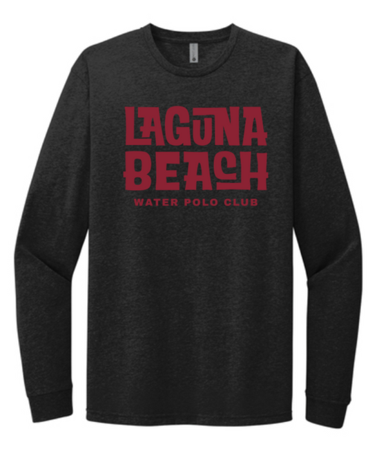 Laguna Beach Water Polo Club Adult Long Sleeve Black