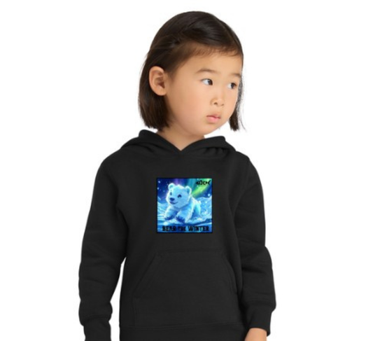 BEAR THE WINTER Toddler Hoodie