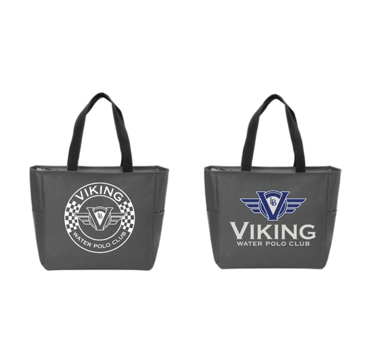 Viking WPC Team Tote: With Zipper Dark Charcoal
