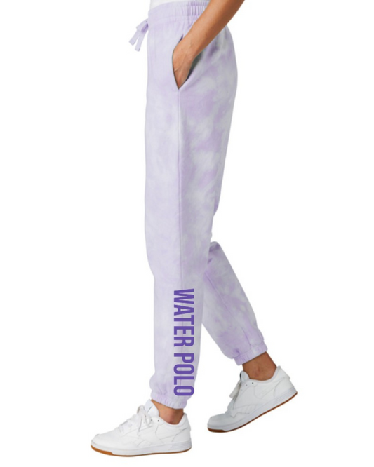 Ridgeview High School Lightweight Tie-Dye Sweatpants Amethyst