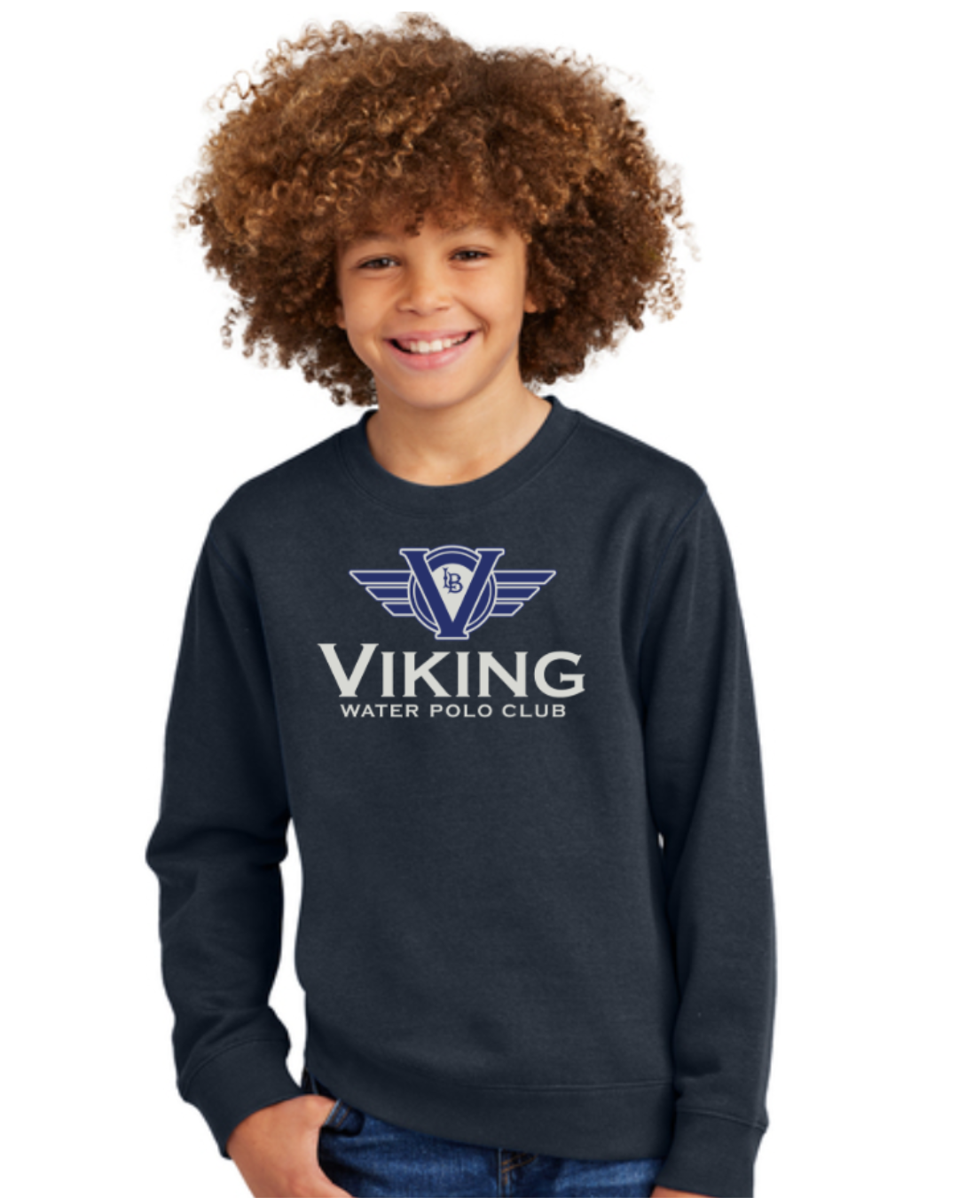 Viking Water Polo Club Youth Crewneck