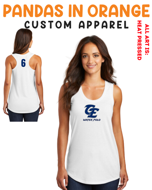Clovis East HS Ladies Active Racerback Tank Top