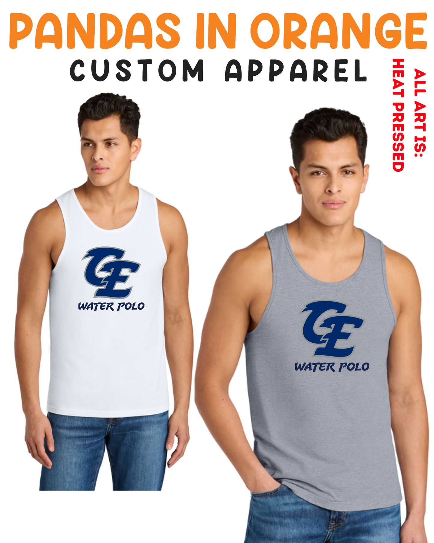 Clovis East HS Male Tank Top